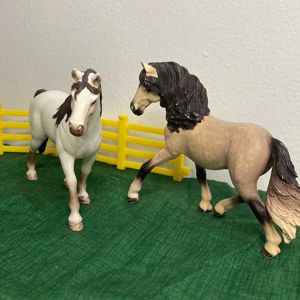 2 horses